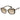 Prada PR 24RS 2au3d0 havana /light brown gradient women's Sunglasses